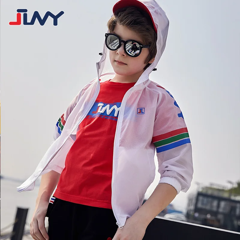 

Boys ' Fashion Sports Sun Protection Clothing 2021 Summer New UV Protection Children 's Sun Protection Skin Clothing