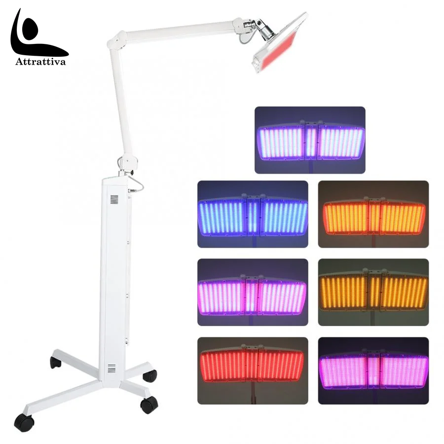 

PDT Led Lights Therapy Machine Led Face Light Therapy Skin Rejuvenation Acne Treatment 7 Colours Skin Tightening