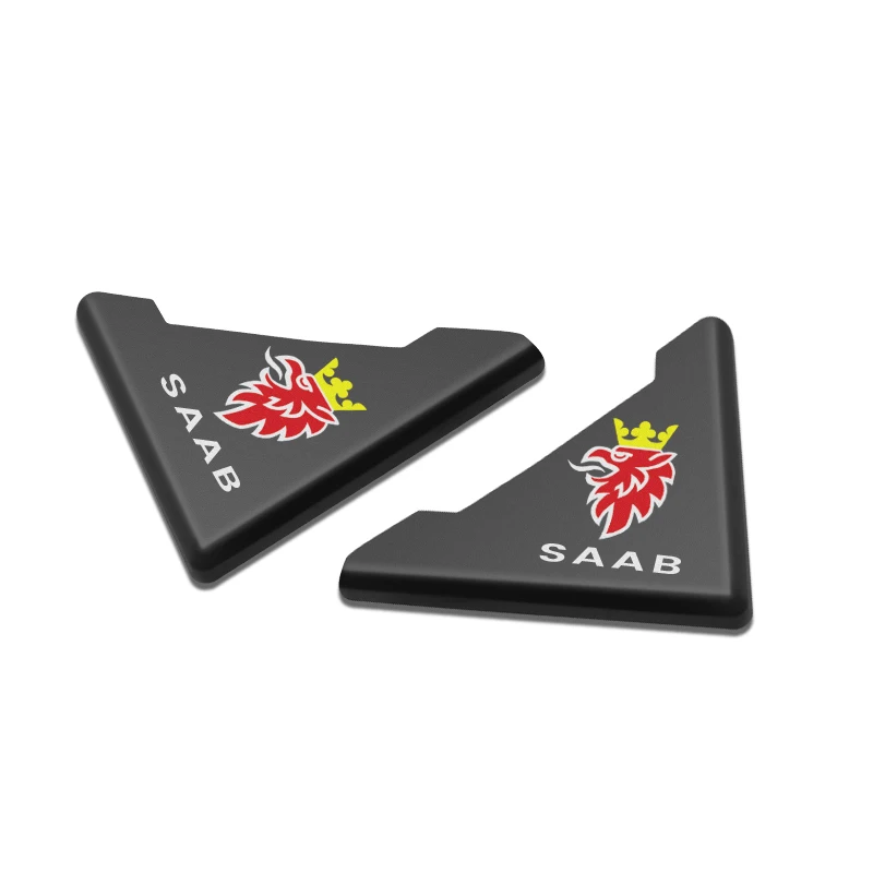 Накладки на углы дверей автомобиля из силикона для защиты от столкновений и царапин 2 шт./компл. для SAAB 03-10 Scania BJ SCS 9-3 9-93 on.