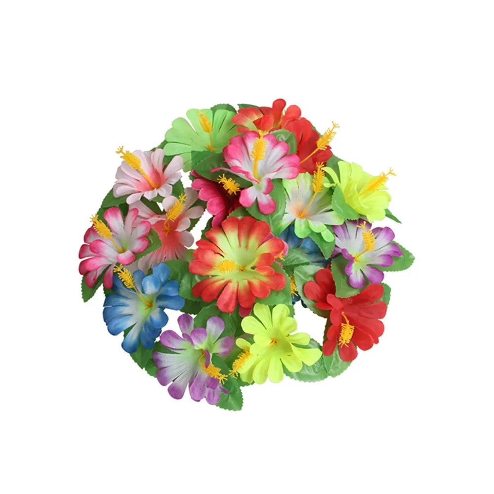 Искусственные листья растений Украшения Гавайский Luau тема вечерние тропические