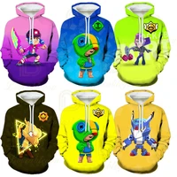cartoon homme children sandy hoodies spike leon men women sweatshirt hoodies hip hop streetwear teenage tops outfut clothing