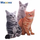 1 шт. 50 см 3D подушка для кошек, милая моющаяся плюшевая подушка для кошек, детская игрушка, подушка для дивана, украшение для дома