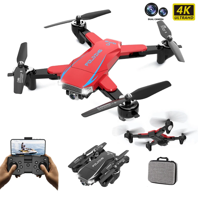 

NYR New A18 pro Mini Drone Wide Angle 4K 1080P 5G WiFi FPV Camera Drones Height Holding Mode RC Foldable Quadrotor Dron Toy Gift