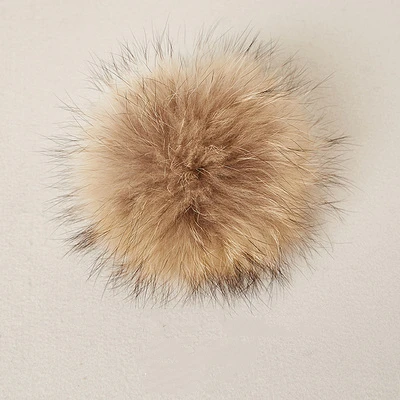 

Russian Winter Baby Women Kid Hat Real Fox Fur Hats Mom Baby Hat with Pompon Family Matching Beanie Hairball Kids Cap Outfits