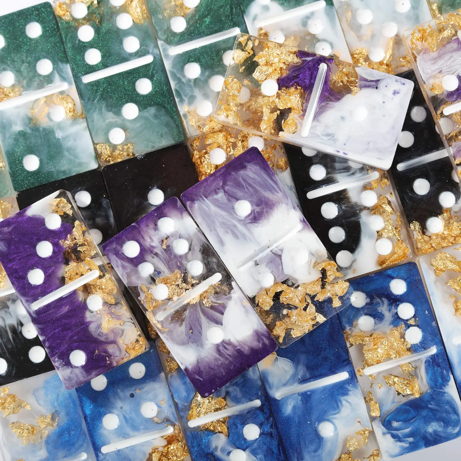 LET'S RESIN Resin Molds Domino Six Epoxy Silicone Game DIY for Personliz |
