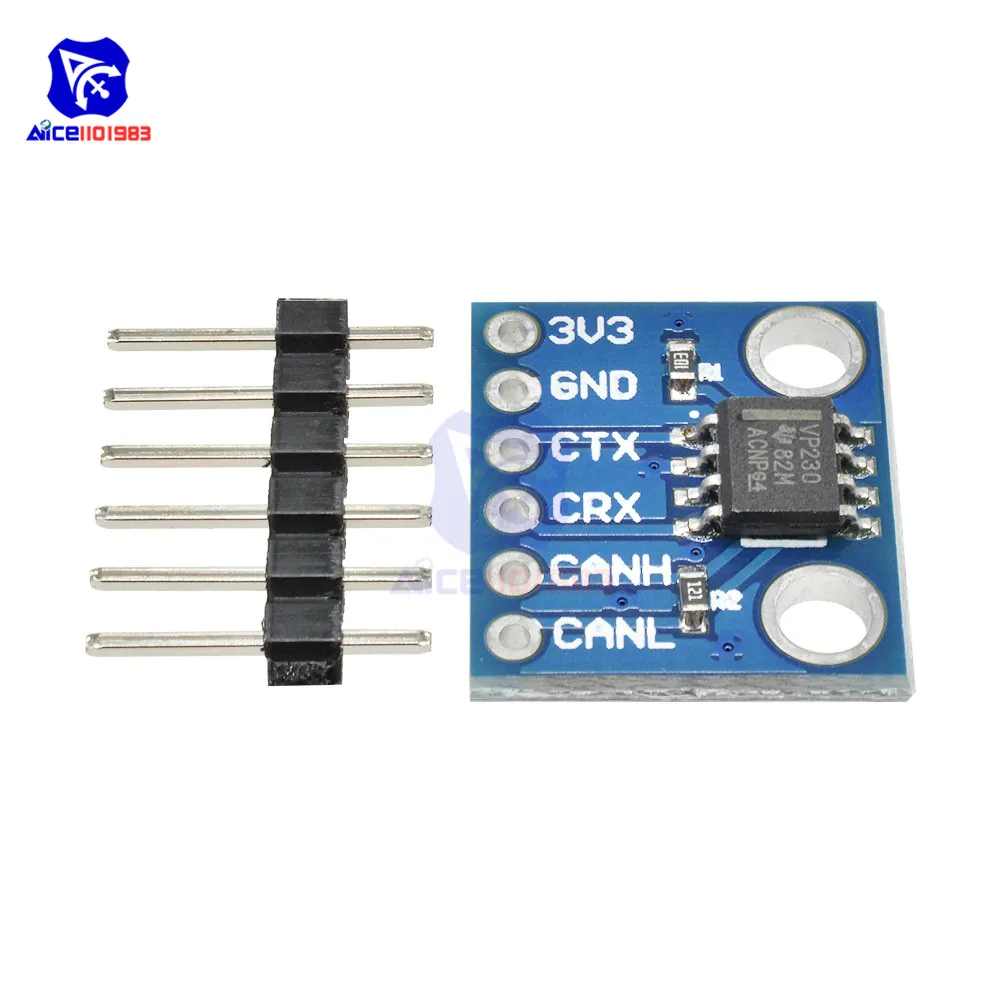 Модуль связи приемопередатчика шины CAN diymore SN65HVD230 для Arduino | Электронные