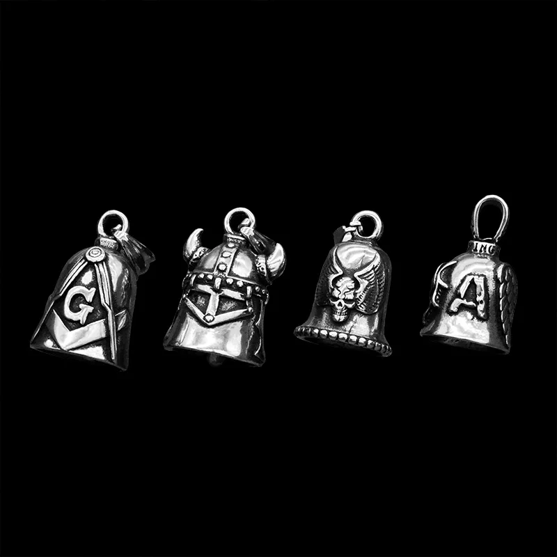 (Со звуком колокольчика) Подвеска в виде мотора орла байкера колокольчика из