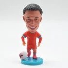 Куклы-звезды футбола, 2,55 дюйма, 66 #, Арнольд, 2021 красный набор, подвижный мяч