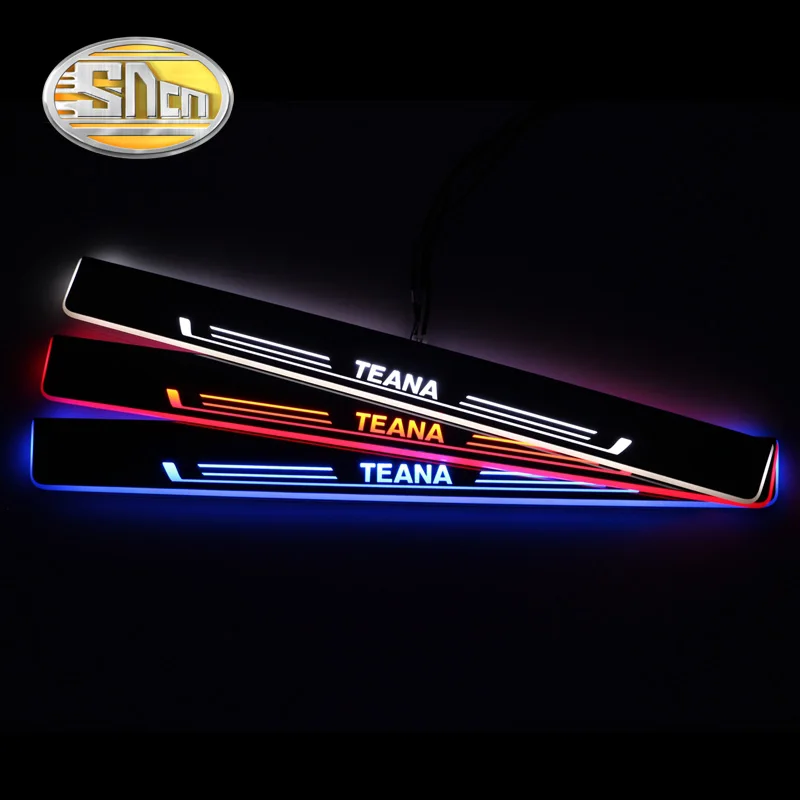 SNCN водонепроницаемый акриловый движущийся светодиодный Добро пожаловать педаль