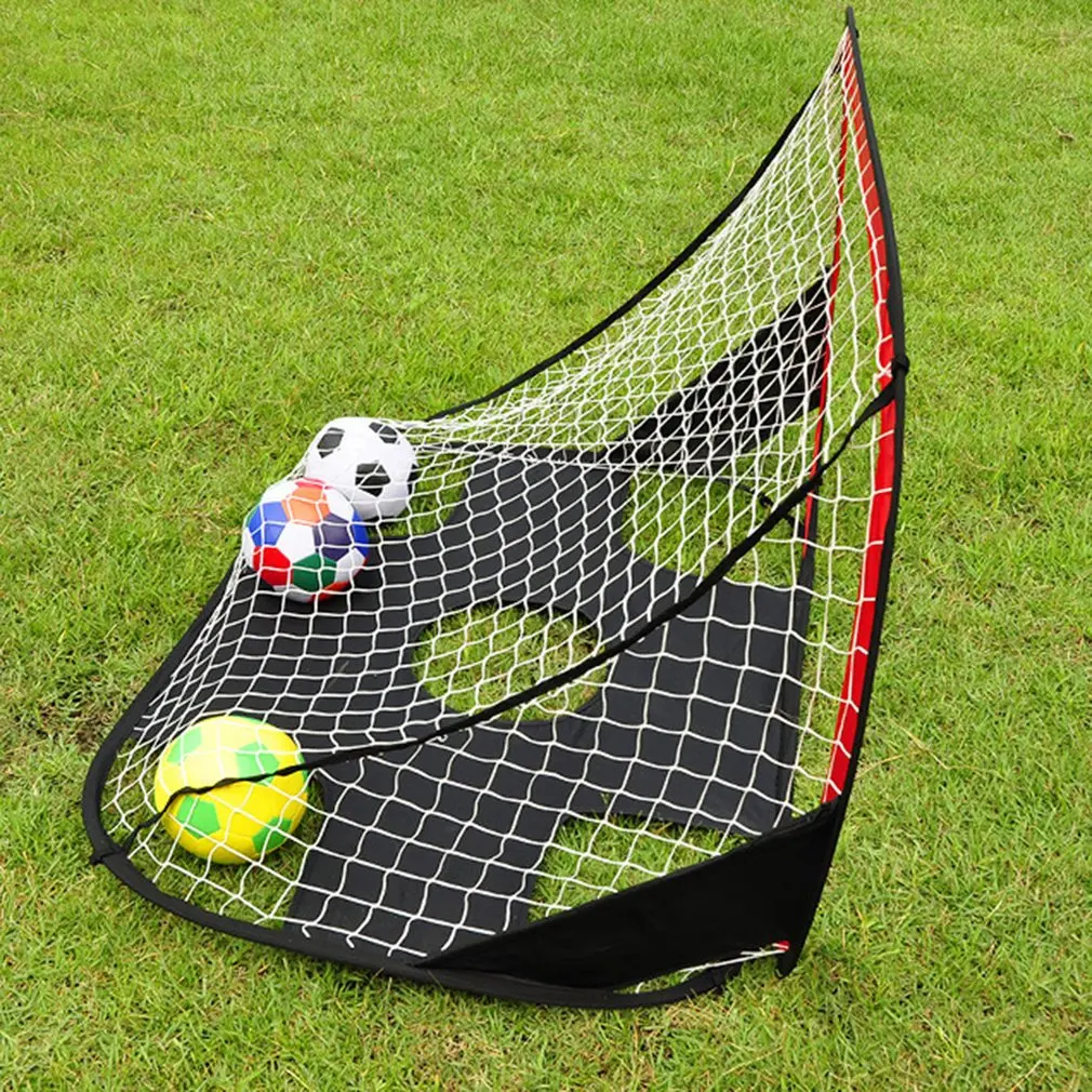 

Foldable 2 In 1 Children Soccer Gate Net Outdoor Sports Toys Soccer Goal Door Set For Backyard Indoor Toys Soccer Equipment