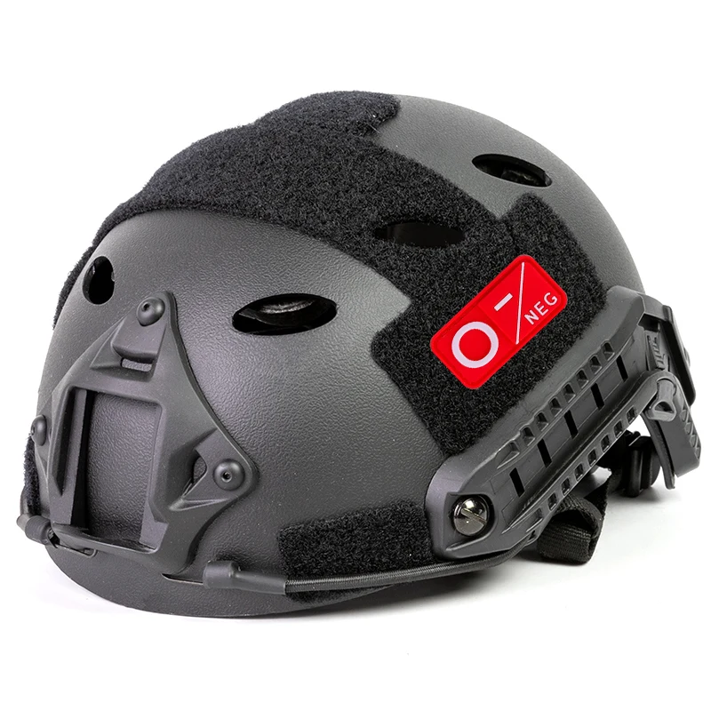 Кровяного типа 3D ПВХ патч на липучке A + B AB O позитивный A- B- AB- O-отрицательный NEG