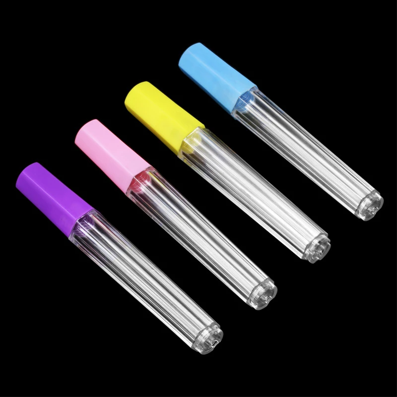 

MIUSIE 10Pcs Clear Plastic Embroidery Felting Sewing Needles Container Pin Needle Storage Tubes Bottle Holder Storage Cases