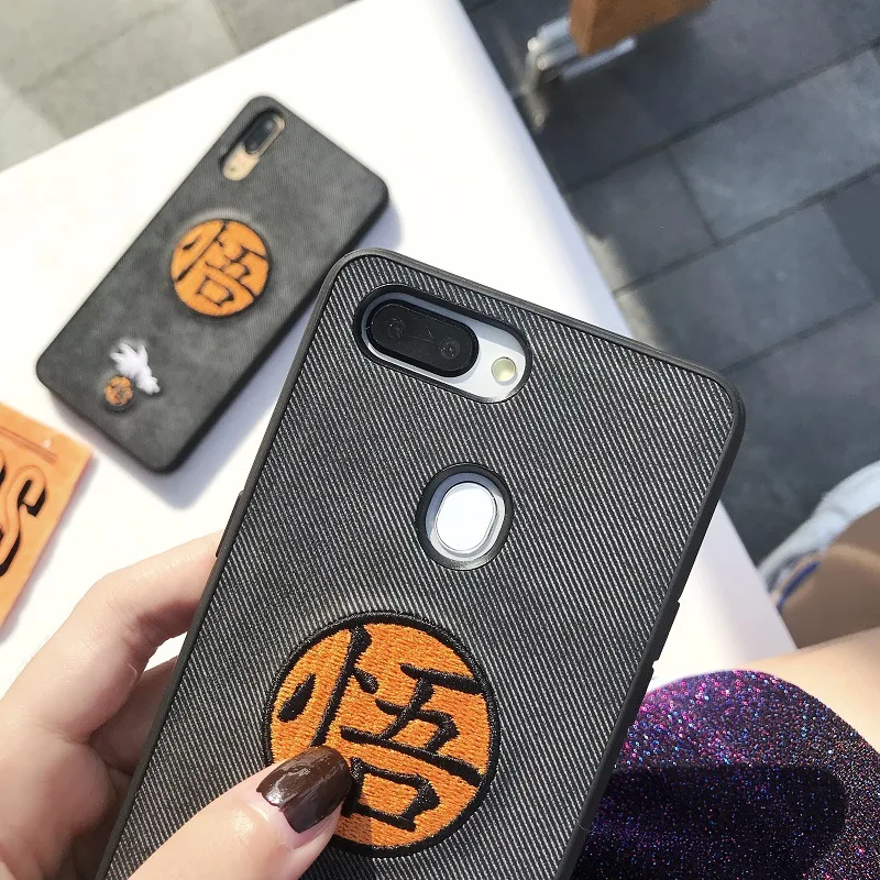 Чехол для телефона с вышивкой из мультфильма huawei P20 Pro Dragon Ball чехол NOVA 2S 3 3i Мягкий