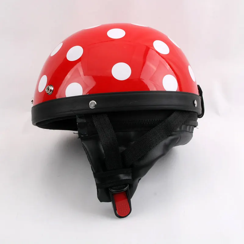 

Cute Style Motorcycle watermelon helmets electromotive Bicycle Helmet open Face retro Moto scooter Strawberry Helmets