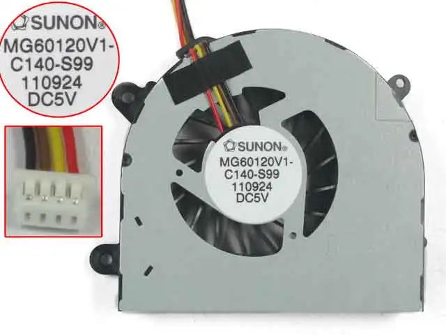 SUNON MG60120V1-C140-S99 DC 5V 0.40A 4-