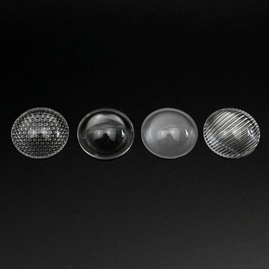 Диаметр 23 мм высота 8 линза с гладкой матовой полосой оптическая поверхность из