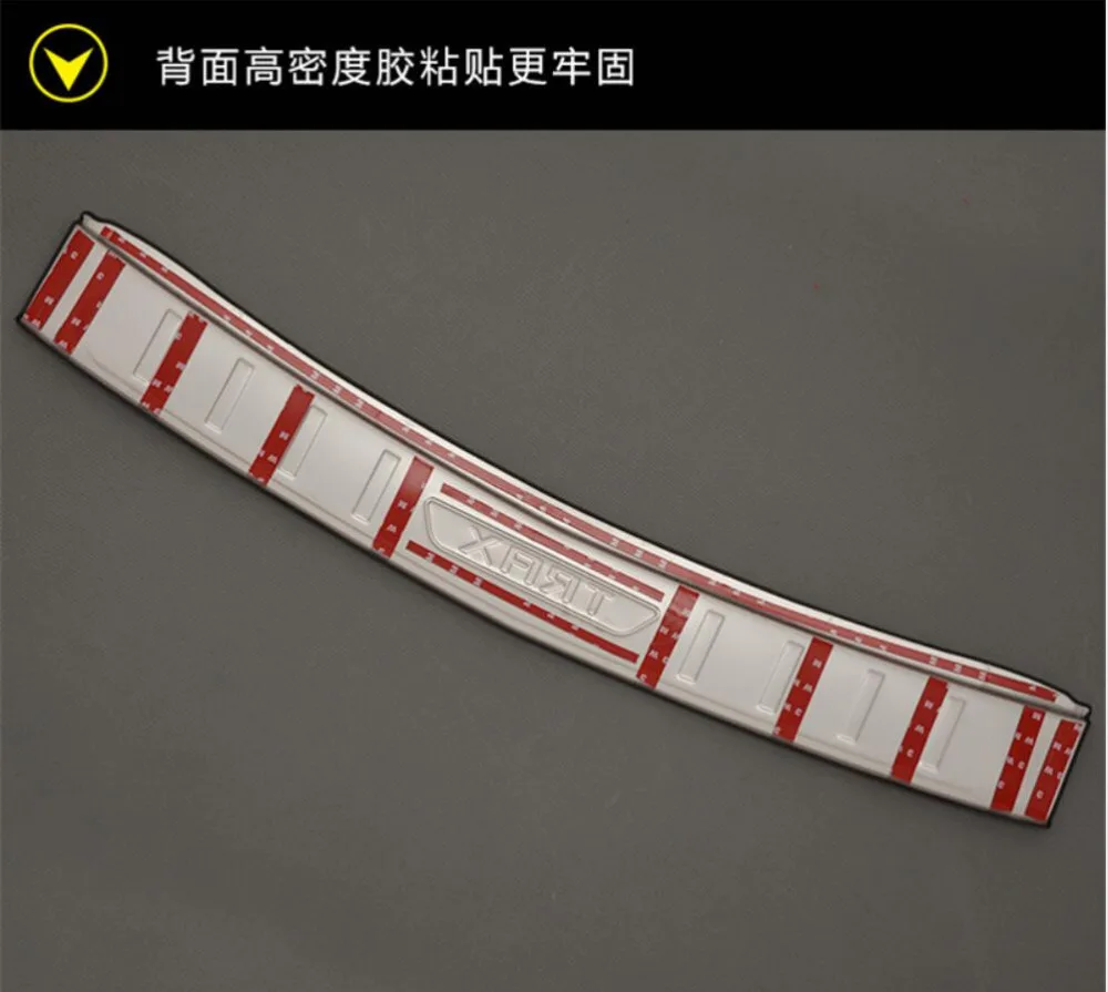 Нержавеющая сталь Задний бампер протектор Подоконник багажник протектора