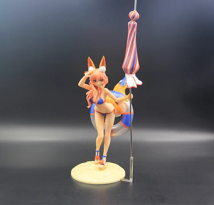 

New Anime Fate/Grand Order Fgo Sexy Fox Wife Swimsuit Tamamo No Mae 5 Stars Caster Pvc Action Toy Figure Model Adult Brinquedo