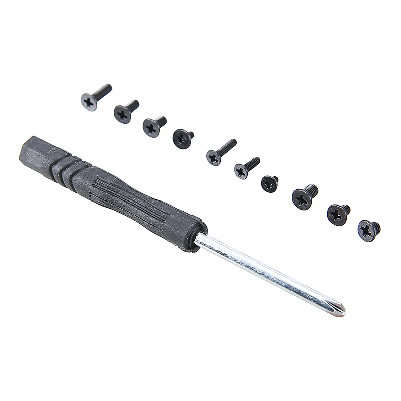 Винты из легированной стали для ноутбука 500 шт. черные мини металлические винты