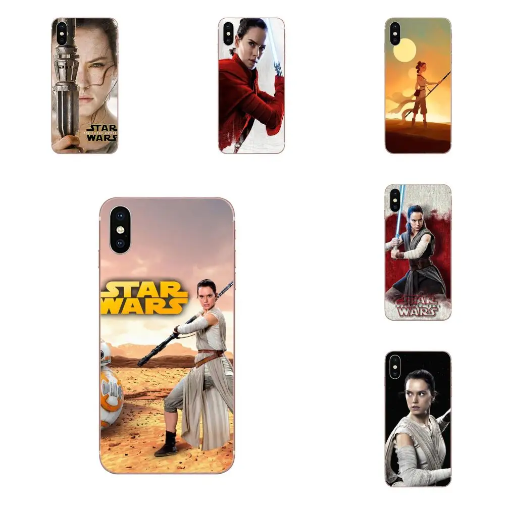 Популярный фильм Персонаж Звездных войн Рей женщин ТПУ силиконовый чехол для Xiaomi