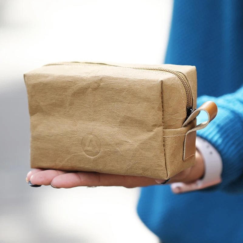 Моющийся чехол для Мыши из крафтовой ткани сумка хранения беспроводной мыши