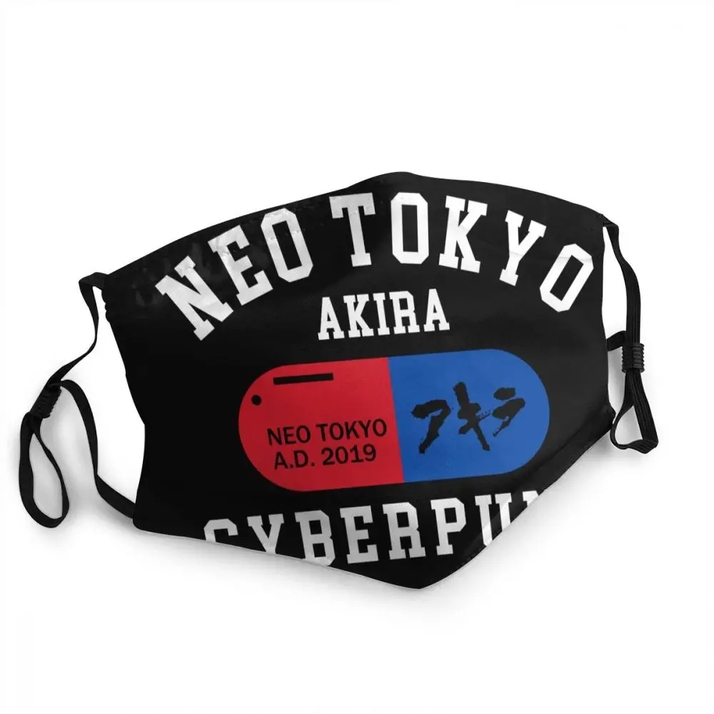 

Neo Токио Акира смываемая маска для лица против пыли Защитная крышка респиратор рот муфельная печь