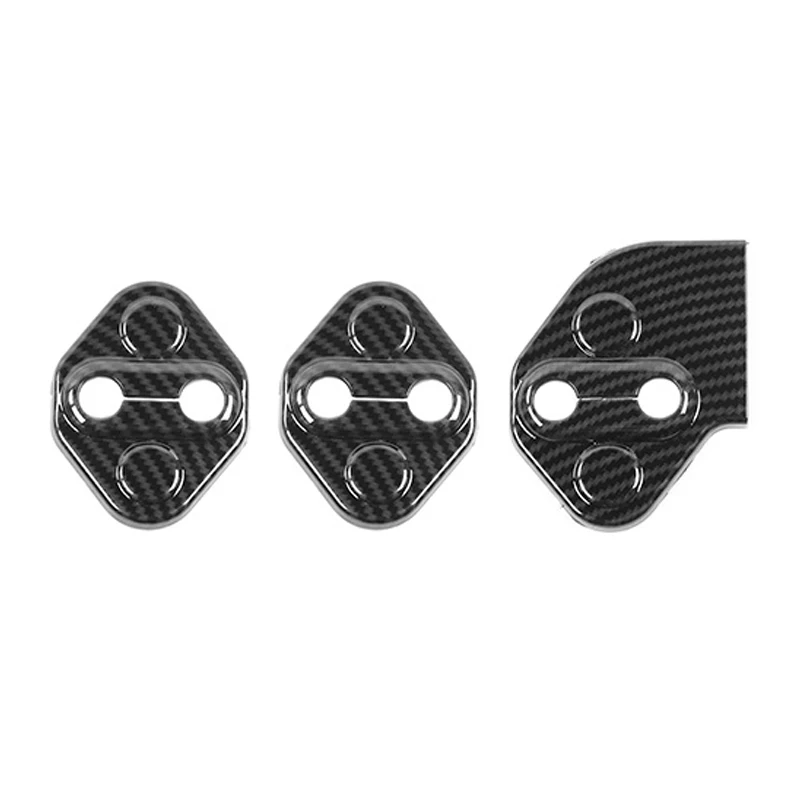 

3Pcs for Suzuki Jimny 2019 2020 Car Door Lock Protective Decoration Cover Trim Sticker Accessories