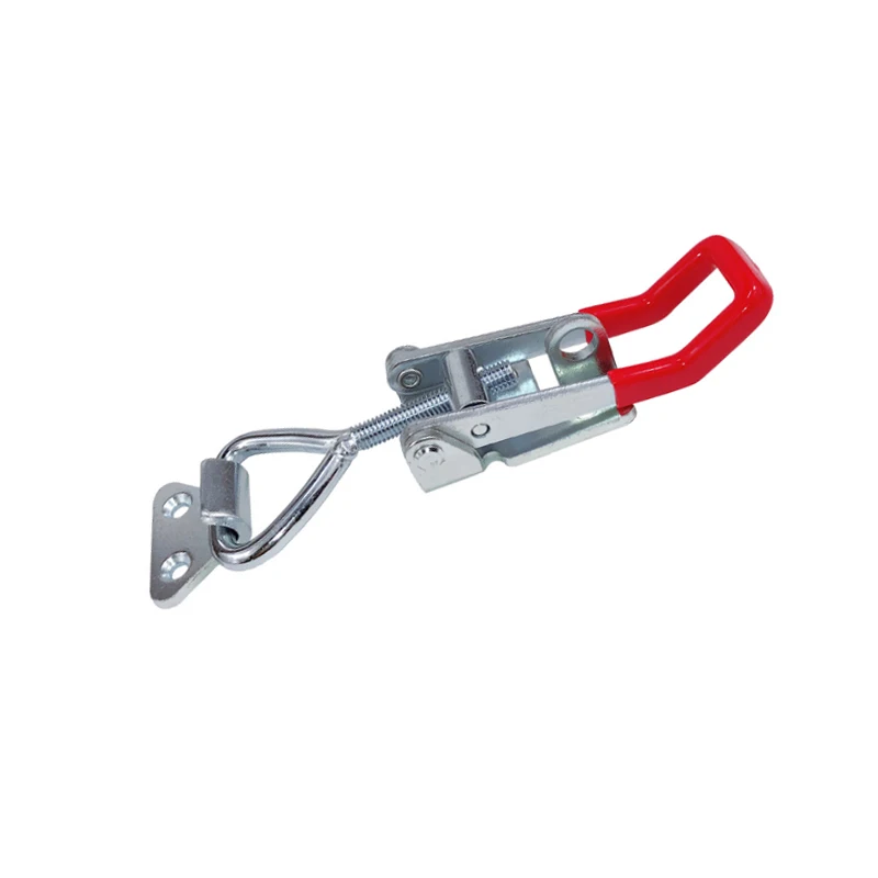 

1pc Adjustable Locking Clasp Toggle Clamp Door Bolt Type Pull Action Latch Hand 600kg 1322Lbs Woodworking Tools 4003