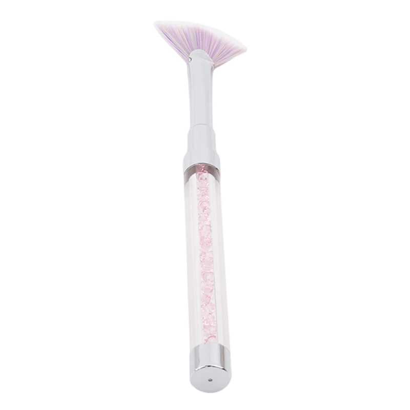 Новый модный градиентный розовый стразы ручка пыль Блестящий телефон в форме