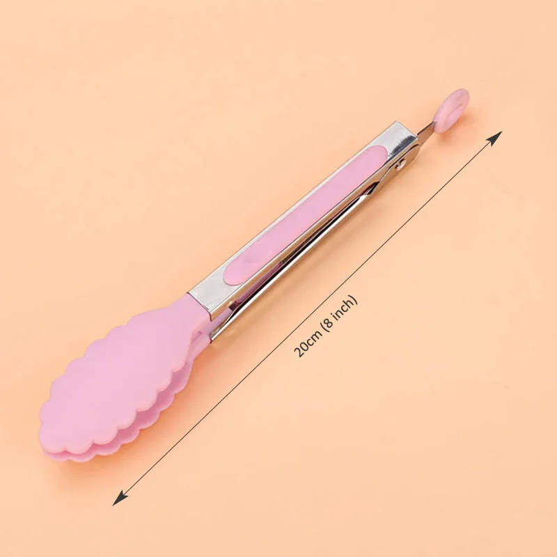 1 шт. Еда Класс зажим Пособия по кулинарии инструменты Нержавеющая сталь ручка