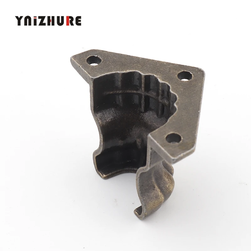 12 шт. античная латунная деревянная шкатулка для украшений ножек YNIZHURE