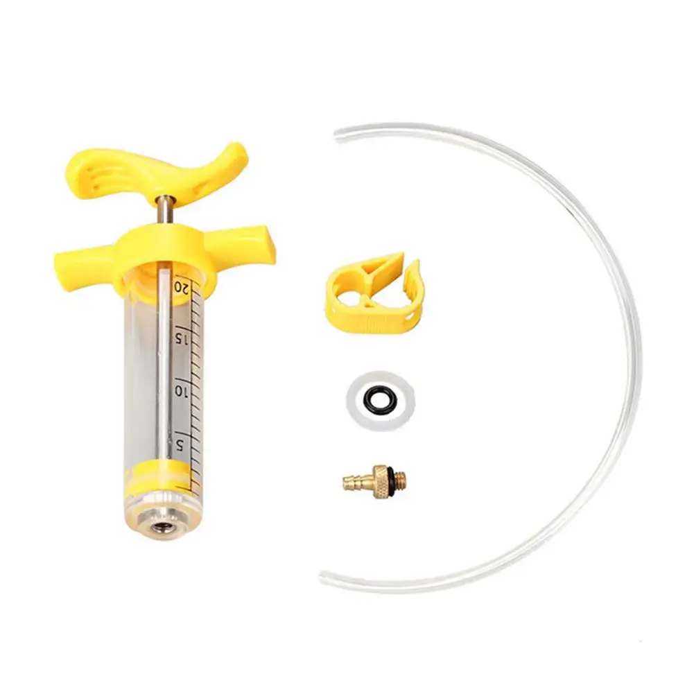 1 шт. оборудование для наполнения велосипедного масла Прозрачный Насос высокого