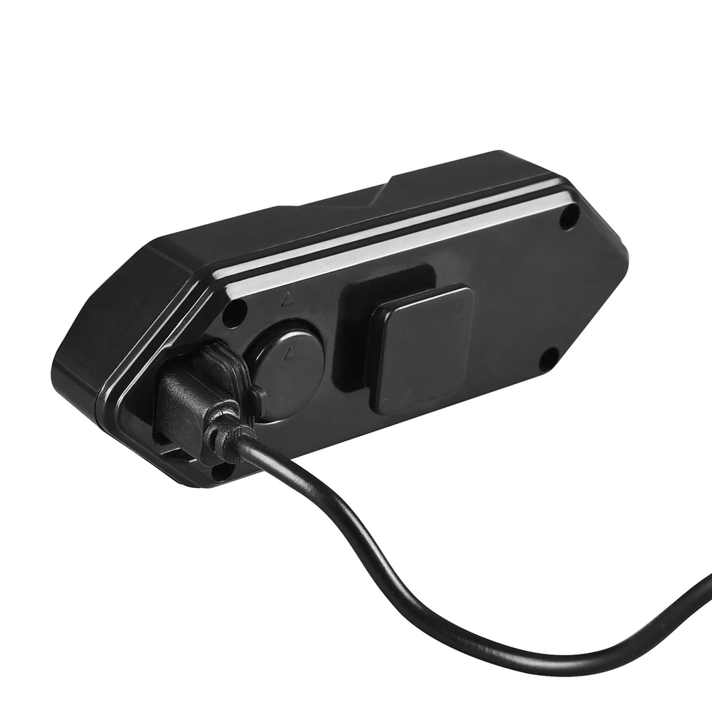 5 режимов Смарт велосипед Велоспорт Хвост светильник с указатель поворота рога