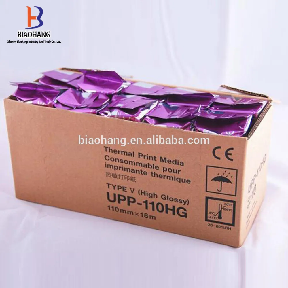 

5 rolls Factory Cheap Wholesale 100% Wood Pulp Good Quality Upp-110hg