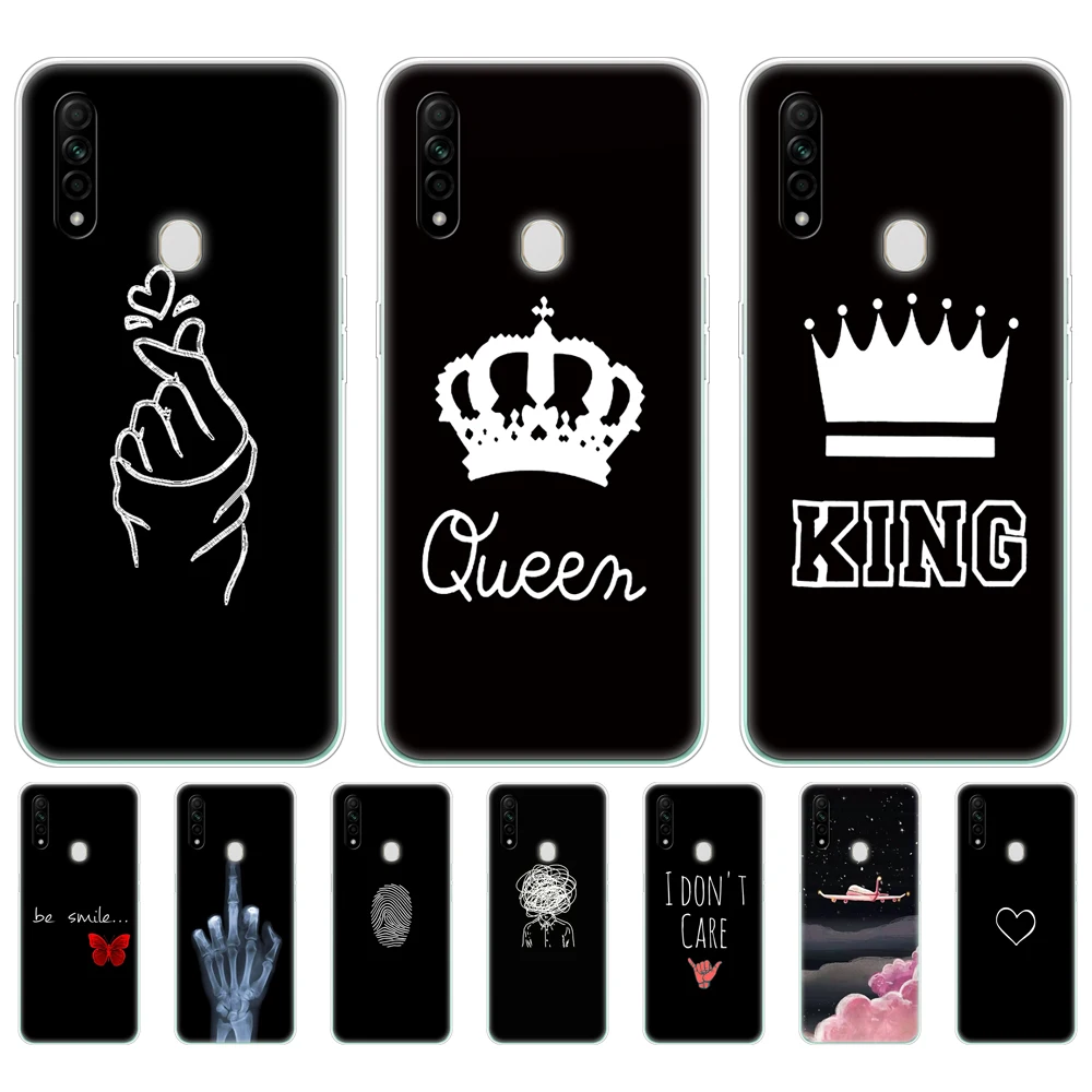 Силиконовый чехол для OPPO A31 мягкий из ТПУ Oppo A 31 2020 OppoA31 CPH2015 6 5 дюйма защитный