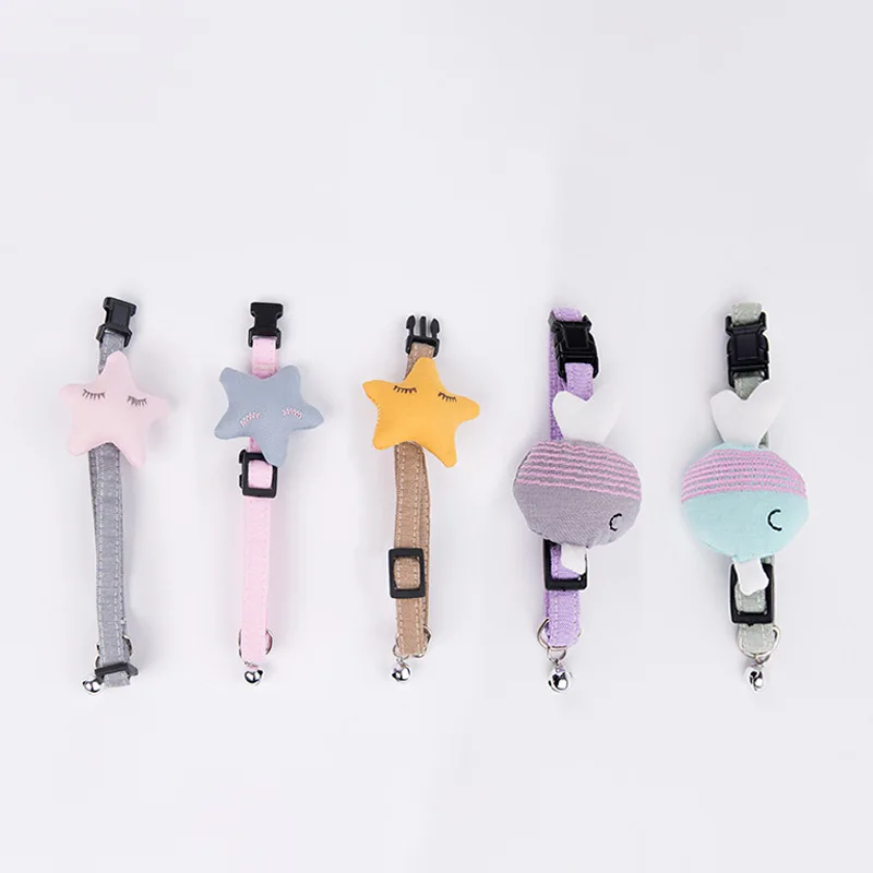 

Pet Dog Collar Cat Supplies Harness Lead Leash Small Medium Travel Clip French Bulldog Perros Collier Chien Cat Accessories