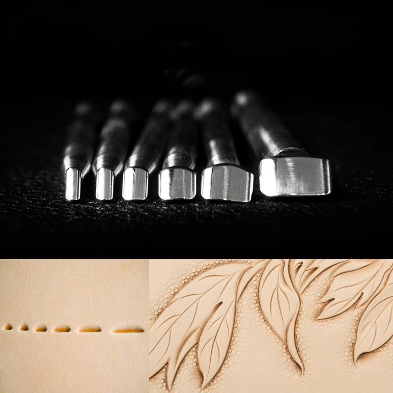 Инструмент для резьбы по коже загара из телячьей кожи ручной работы инструменты