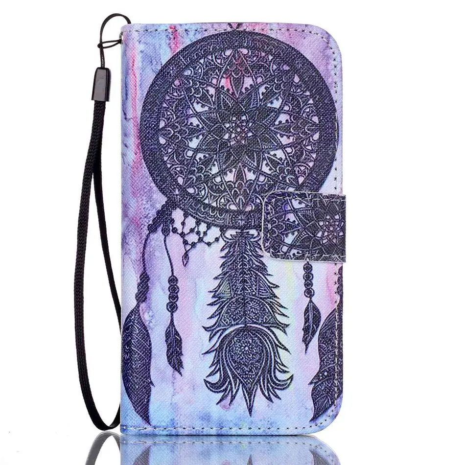 Роскошный чехол-книжка из искусственной кожи для samsung Galaxy S3 mini i8190 S4 mini i9190 i9300 S5 mini S6 S7 Edge S8 S9 Plus