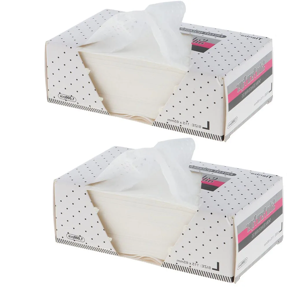 

2000Pcs Salon Stylist Hair Perming Dye End Wraps Bleaching Perm Paper Sheets