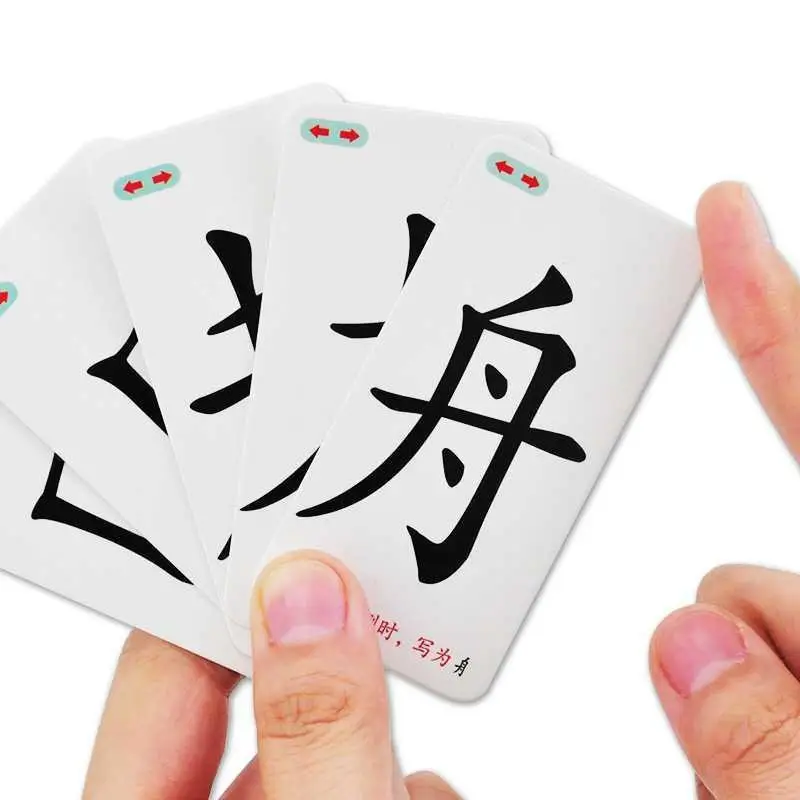 

Magic Chinese Characters Children's Combination of Radical Radicals Literacy Cards Children's Vocabulary Cards Preschool Toys