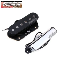 wilkinson m series classical vintage style alnico 5 tele single coil neck pickup for telecaster electric guitar chrome wovt