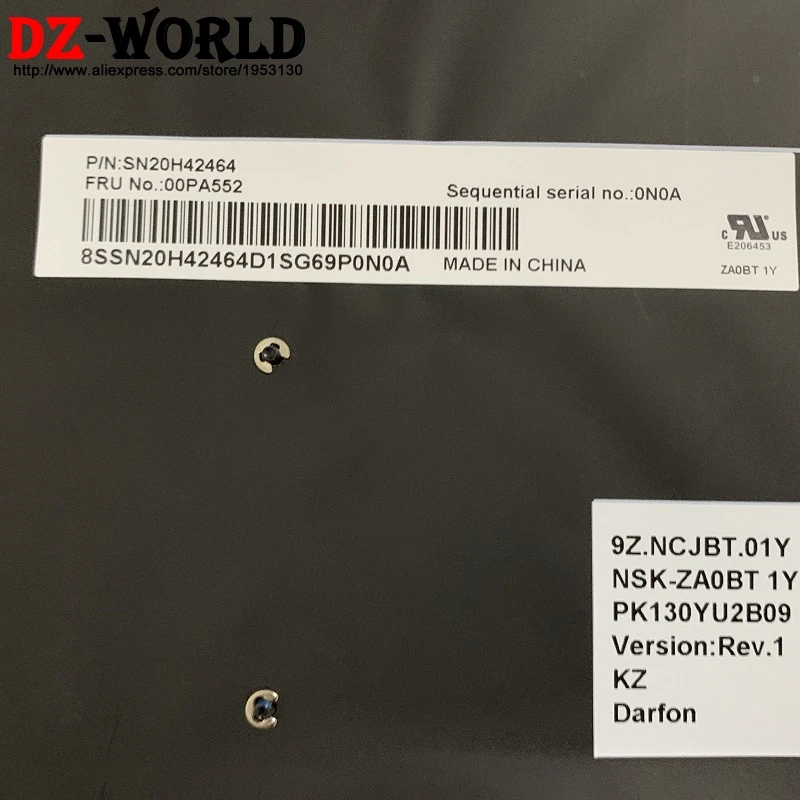 Новая/Оригинальная клавиатура для ноутбука Lenovo Thinkpad 13 T460S T470S S2 с русской