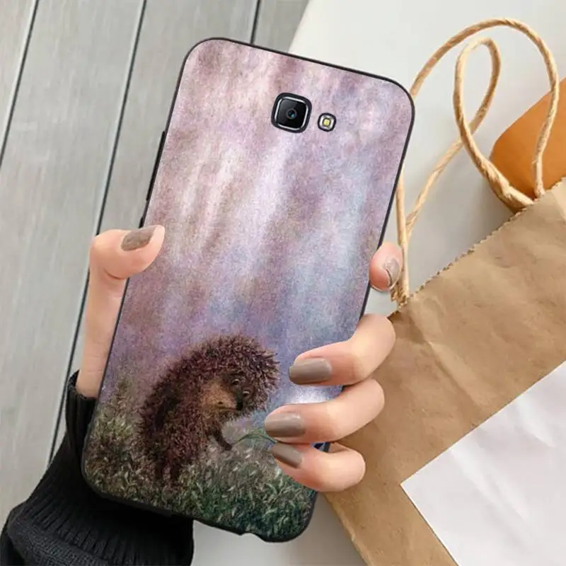 TOPLBPCS яркий Ежик в тумане чехол для телефона Samsung J 2 3 4 5 6 7 8 prime plus 2018 2017 2016 core - купить