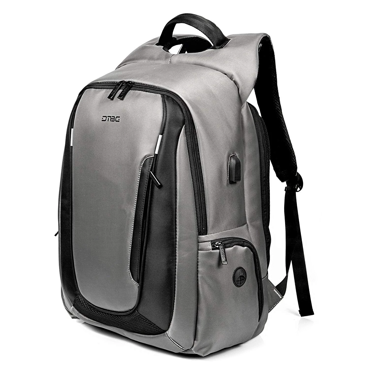 

DTBG 17.3 Inch Laptop Backpack Travel Backpack Nylon Rucksack Water Resistant Daypack with USB Port fit 17-17.3 Inch Laptop