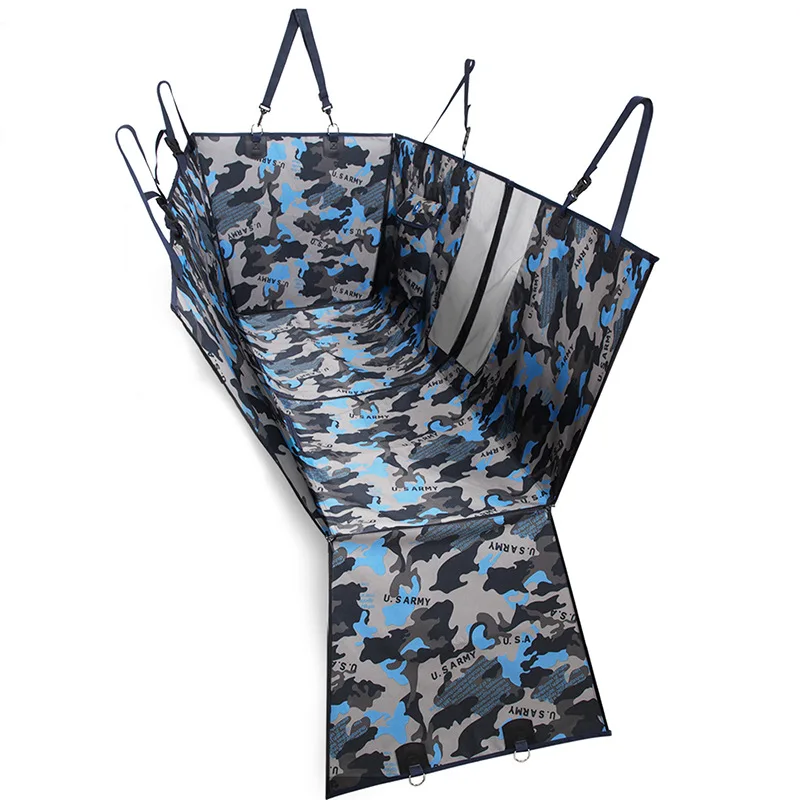 

Pet Dog Cat Car Seat Cover Pet Carrier Hammock Safety Protector Waterproof And Breathable Stored Installed In Various Ways