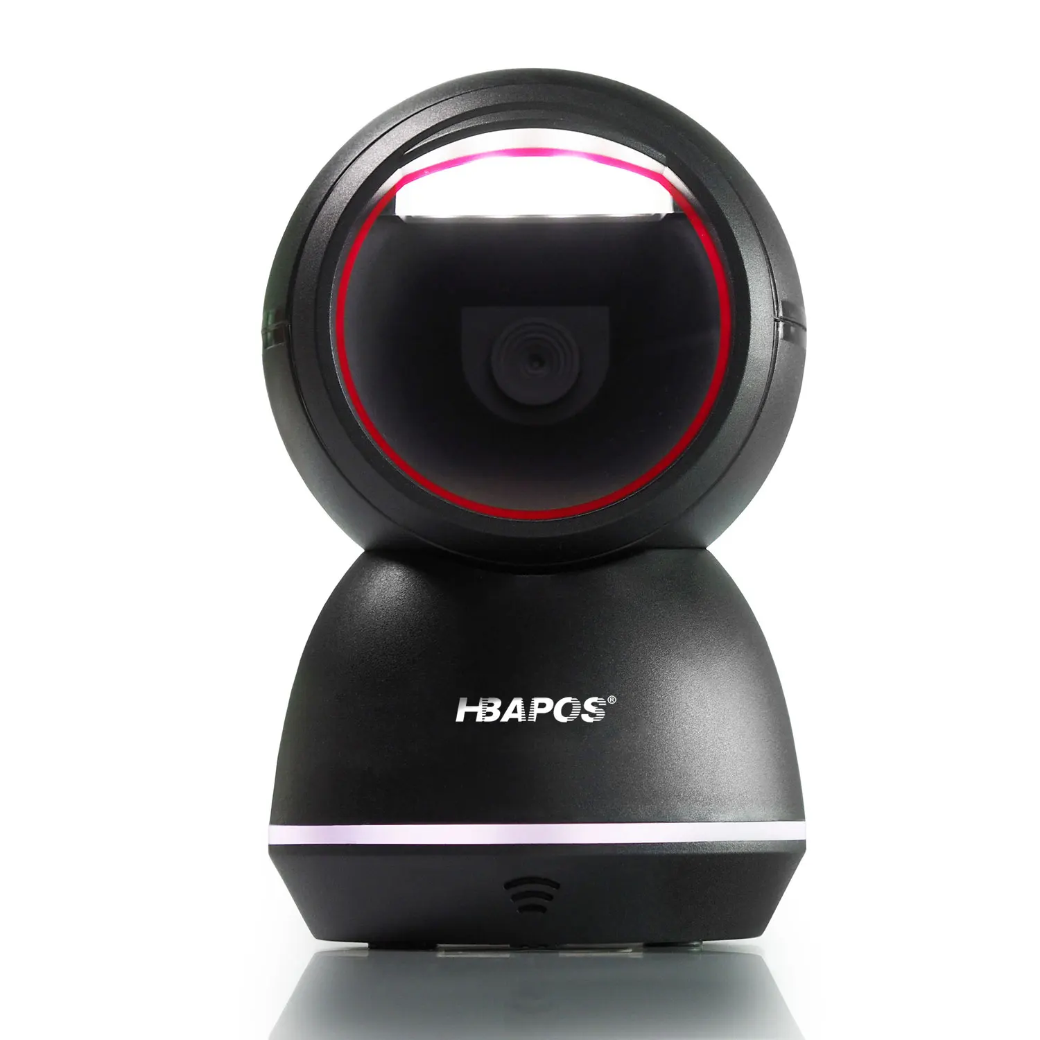 

Сканер штрих-кода HBAPOS 1D 2D, настольный USB проводной многонаправленный, с функцией Hands-Free, считыватель QR-кода, автоматический, для компьютера, П...