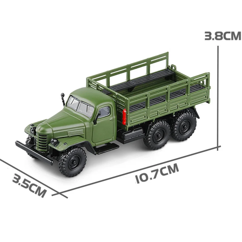 Новинка модель военного грузовика из сплава CA30 в масштабе 1:64 автомобиля с