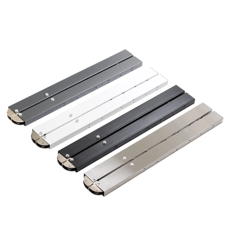 

Multi-functional Hidden Flipped on the Folding Table Desk Hidden Slideway Telescopic Rail Accessories for Furniture Hardware
