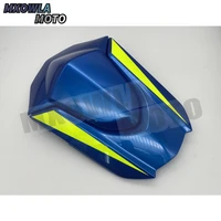 blue motorcycle rear tail pillion passenger hard seat cover cowl fairing seat for suzuki gsxr1000 gsxr 1000 k9 2009 2015