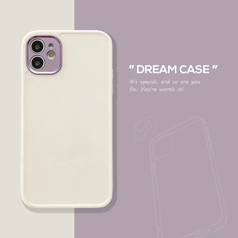 

Fashion Pure color frosted phone case for iPhone11 12Pro Max mini X XS XR XSMax 8 7PluS silicone anti-drop protective back cover